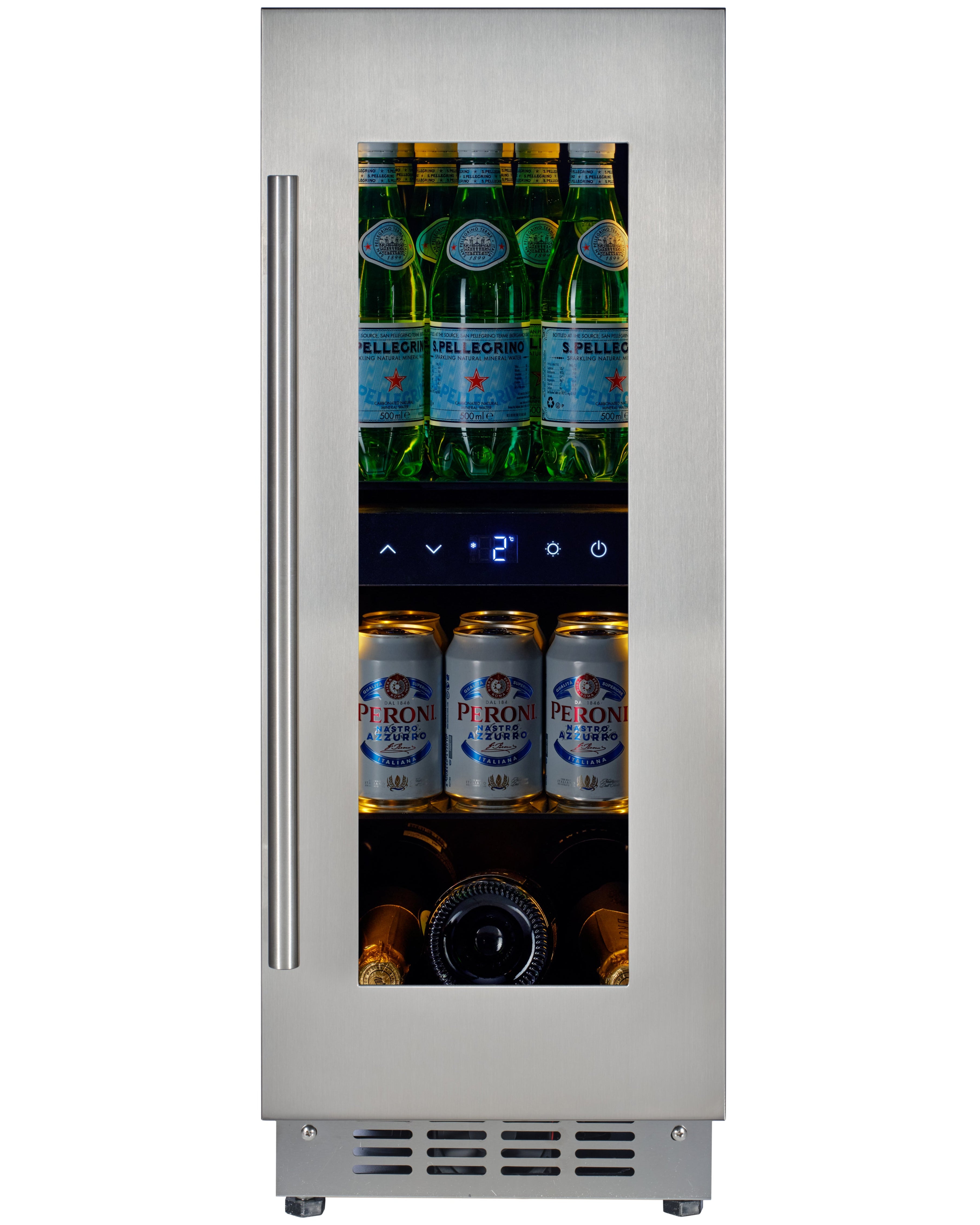 BV18-SSH - Beverage Fridge - 51L - Stainless steel