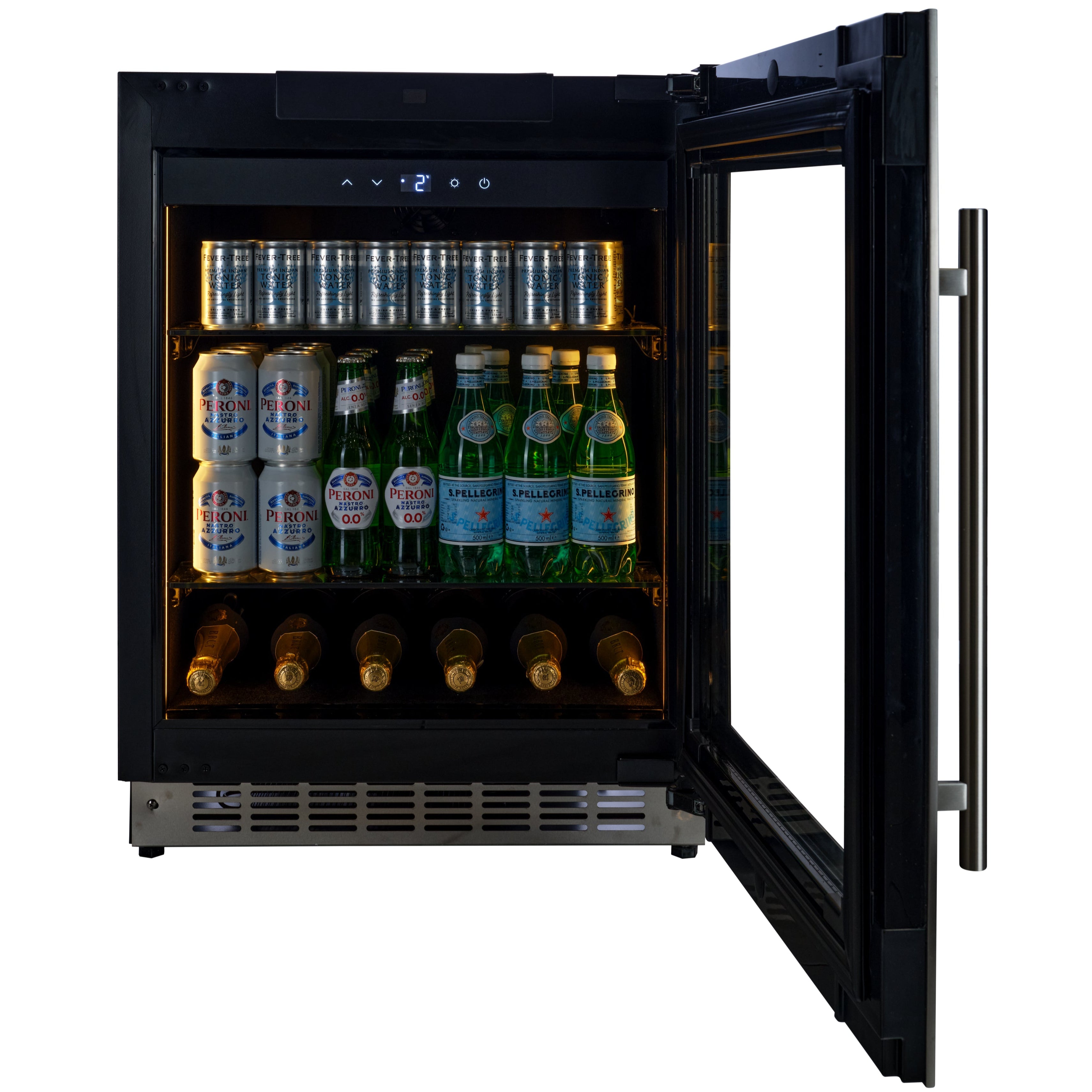 BV34-SSH - Beverage Fridge - 118L - Stainless Steel