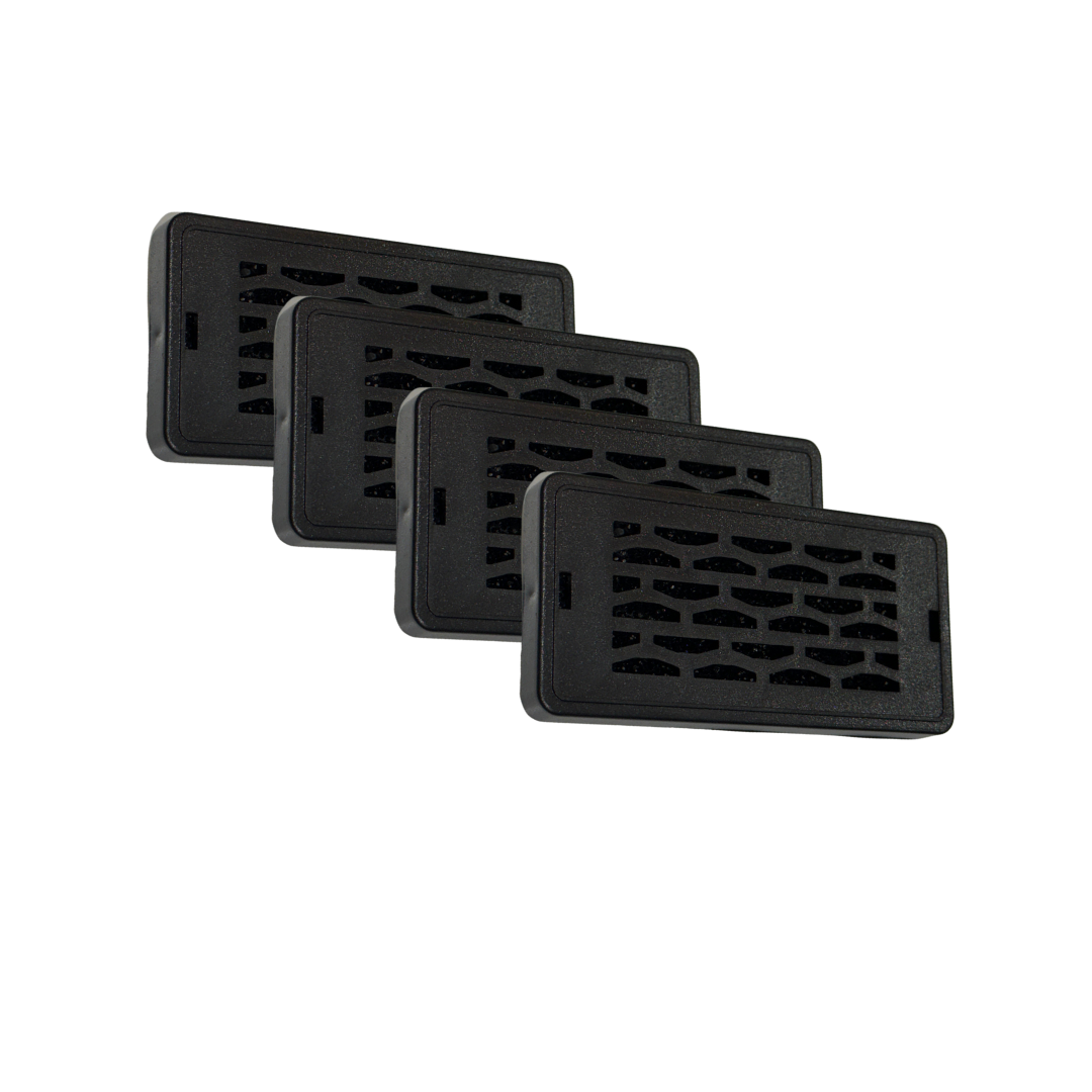 Charcoal filter pack of 4 - storage fridges - CECF-04