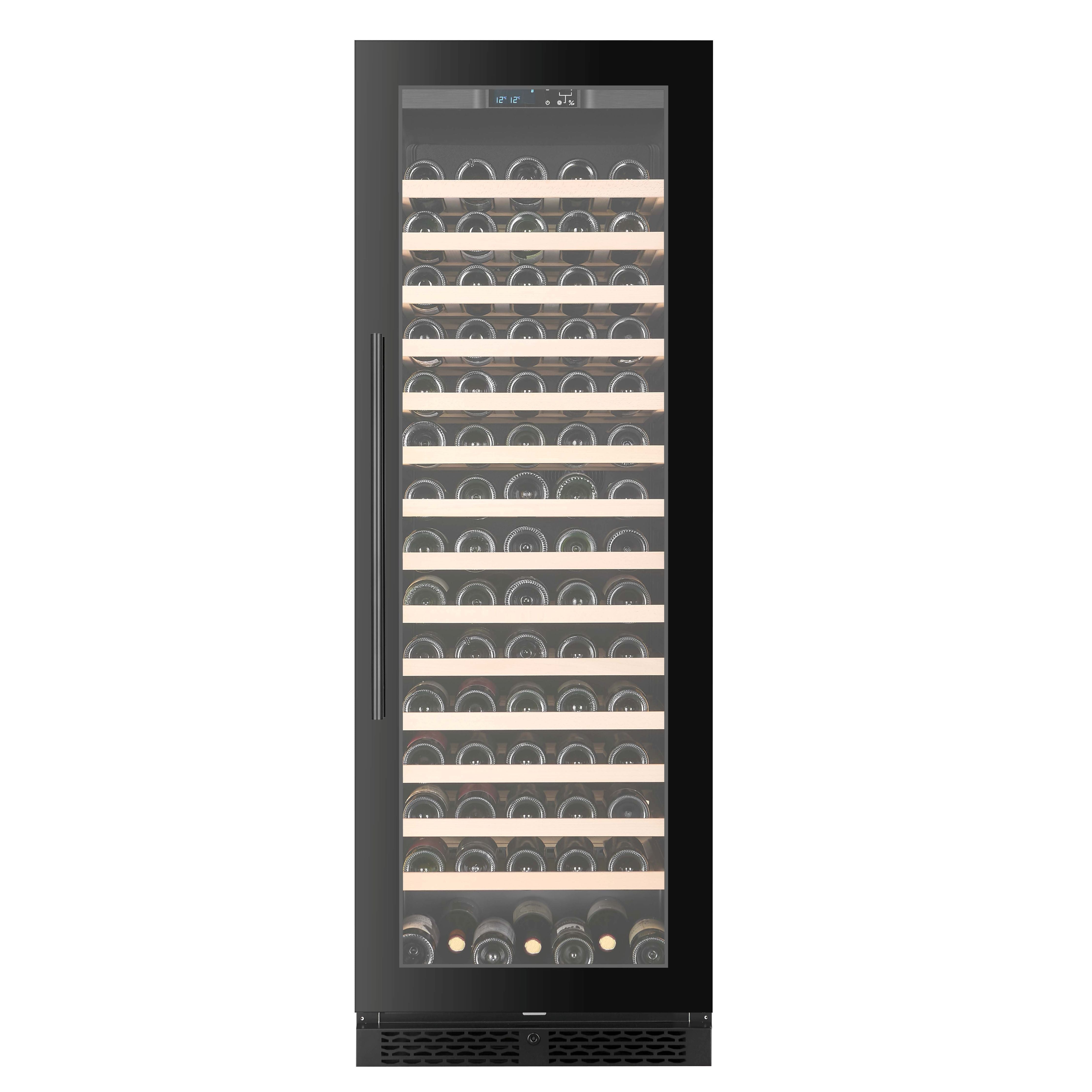 FWS163S-BLACK - 161 Bottle Wine Fridge