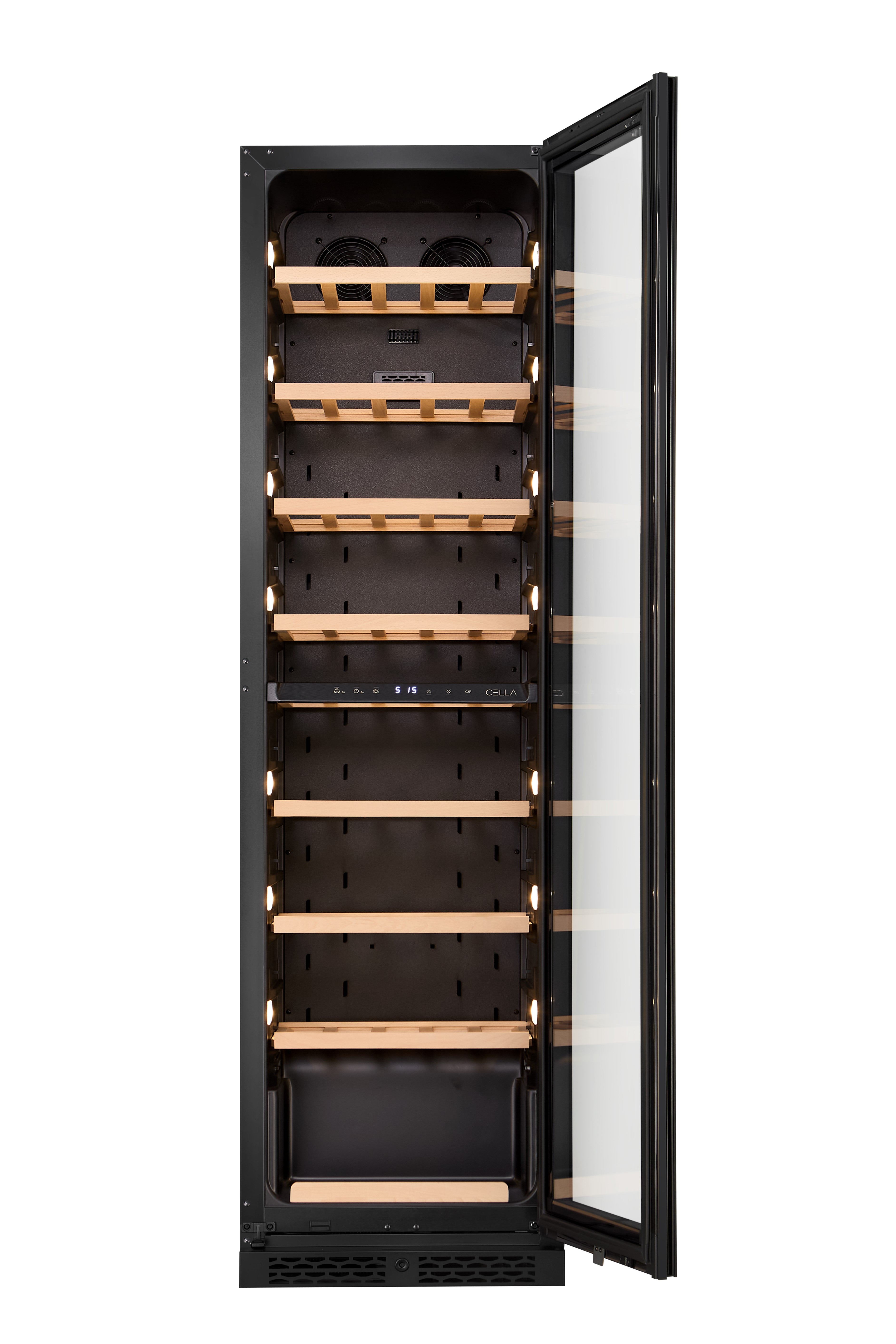 W82S-BLACK - 74 bottle Wine Fridge