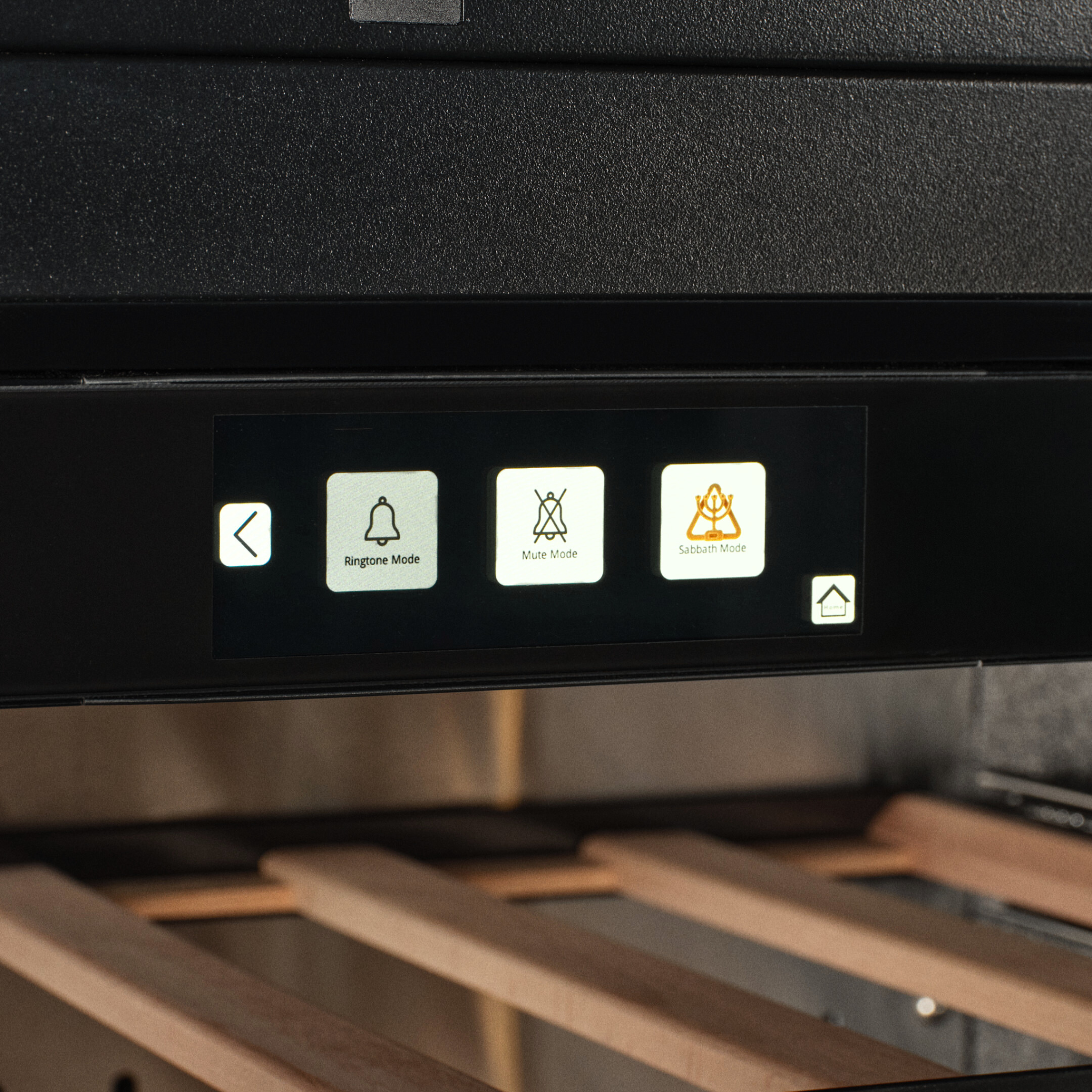 TFT-BV18B-TO - 300mm wide - Push 2 Open Beverage Fridge - 51L - Black Glass