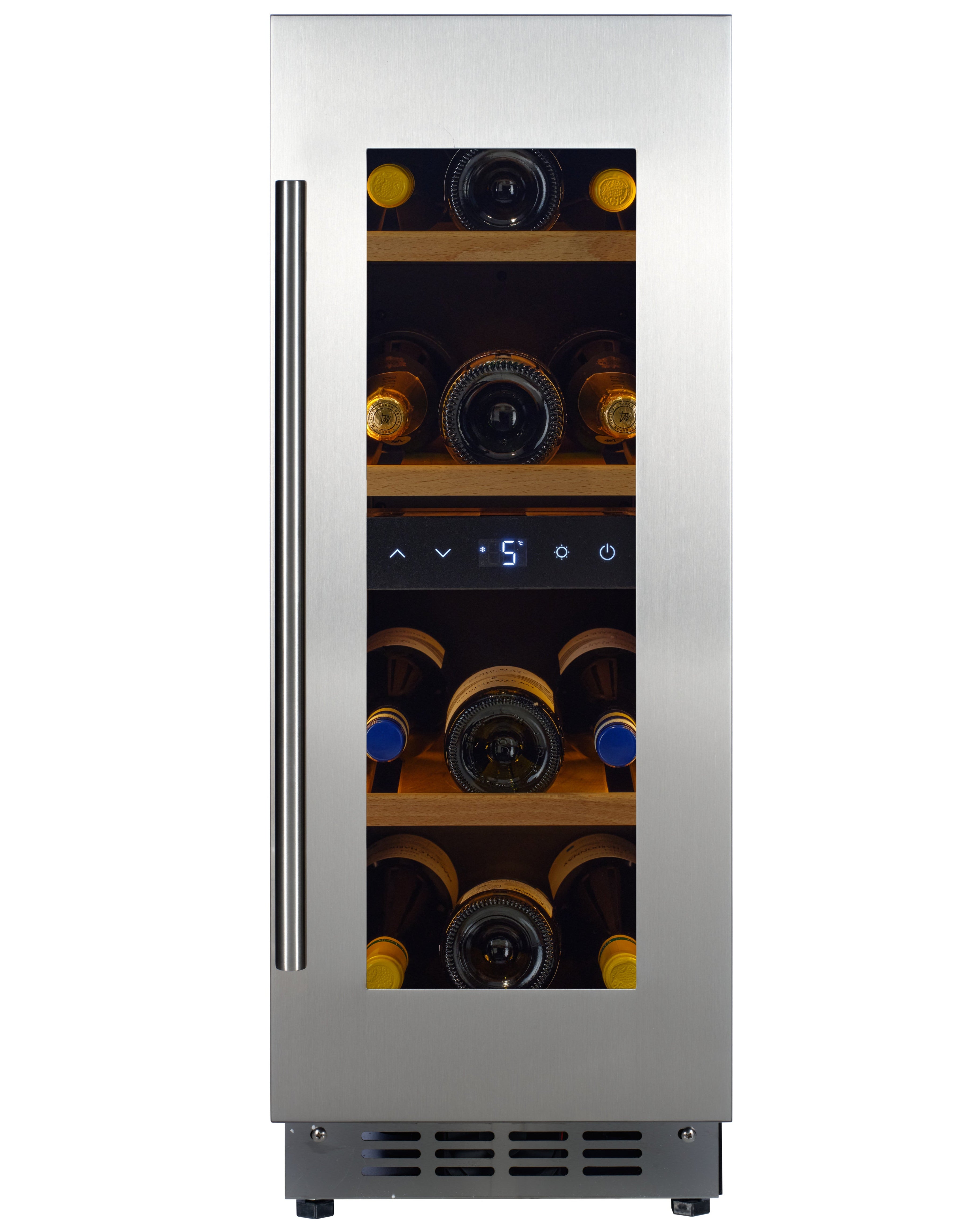 W18S-SSH - Single Zone Wine Fridge - 18 Bottle - Stainless steel