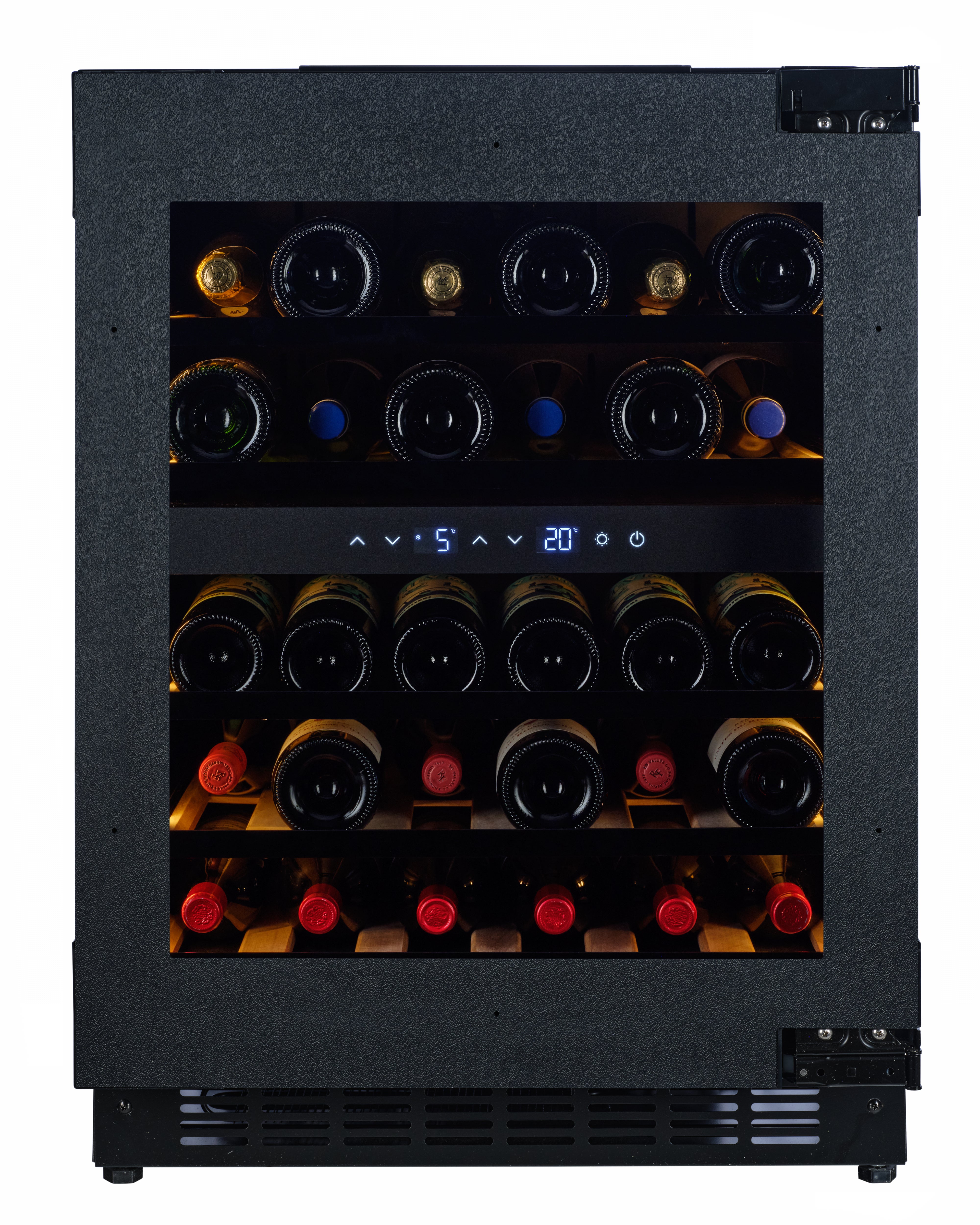 W34PANEL-TO - Panel Ready Wine Fridge - 36 Bottle - Push2open