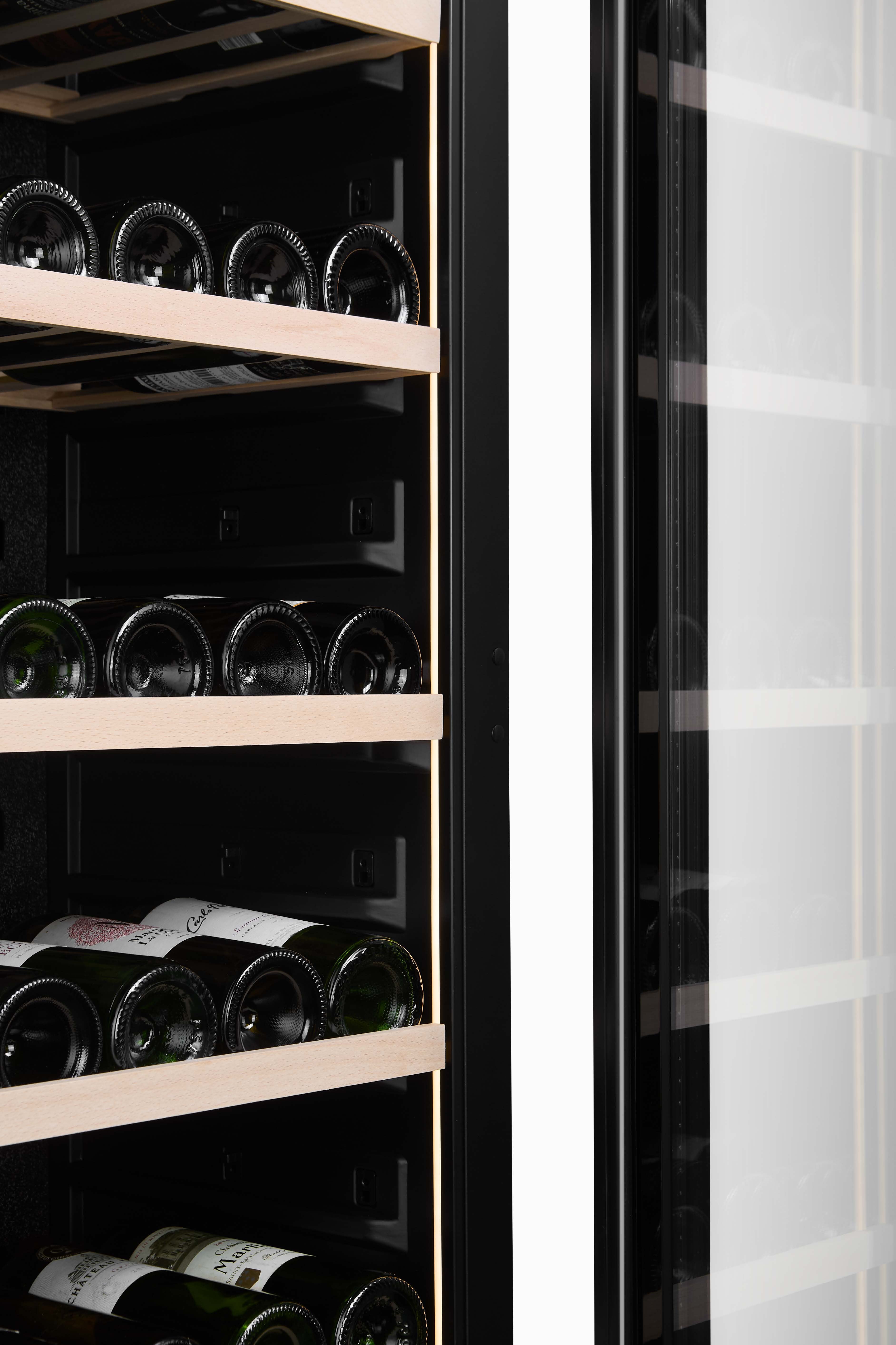 W82S-BLACK - 73 bottle Wine Fridge
