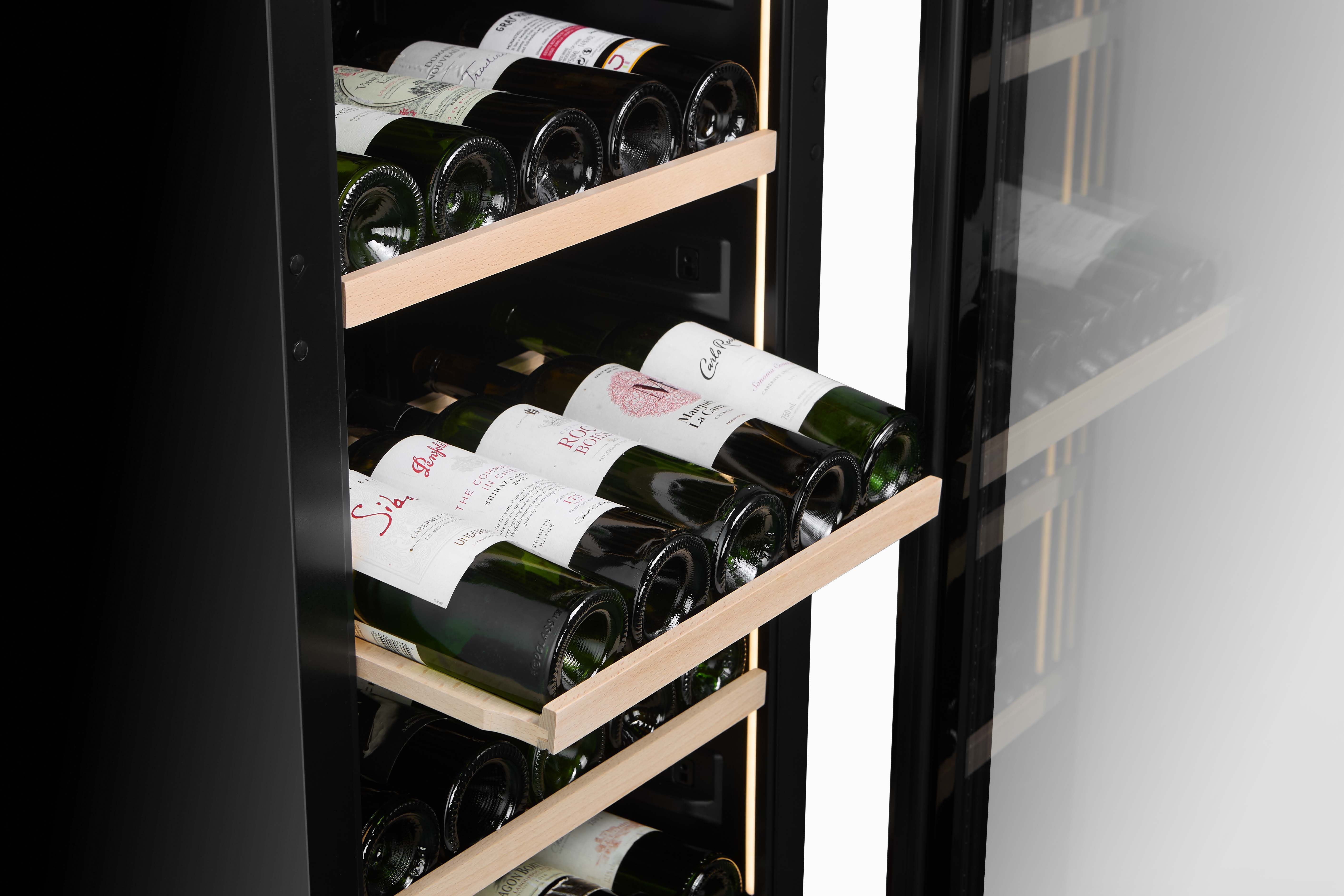 W82S-BLACK - 73 bottle Wine Fridge