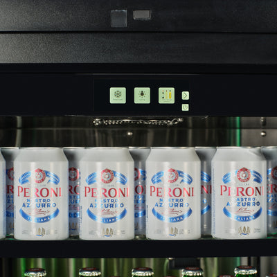 BV30PANEL-TO - 450mm Deep - Panel Ready Beverage Fridge - 84L - Push2open