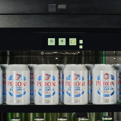 BV30PANEL-TO - 450mm Deep - Panel Ready Beverage Fridge - 84L - Push2open