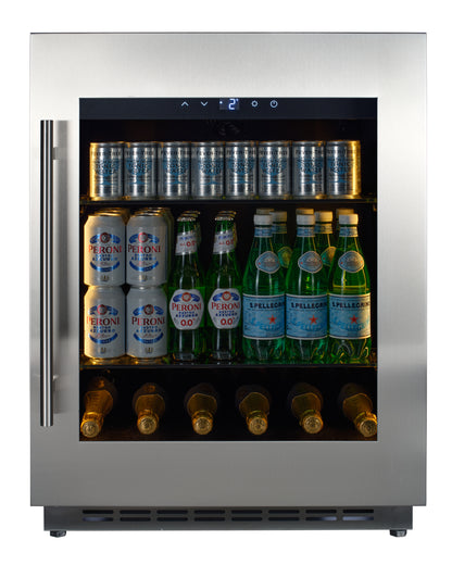BV34-SSH - Beverage Fridge - 118L - Stainless Steel