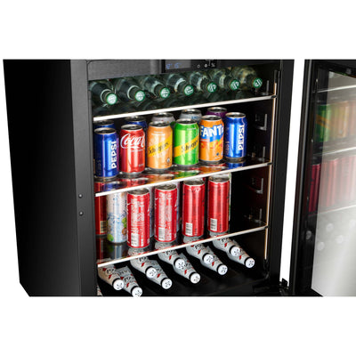 WBV46D-BLACK - Wine & Beverage Combination