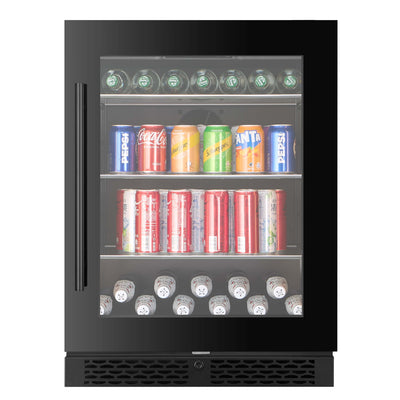WBV46D-BLACK - Wine & Beverage Combination