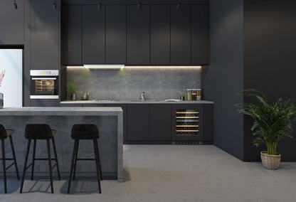 W34PANEL-TO - Panel Ready Wine Fridge - 36 Bottle - Push2open