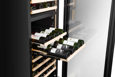 WBV122D-BLACK - Wine & Beverage Combination