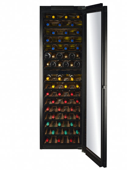 TFT-W96PANEL-TO - Push To Open Integrated Wine Fridge - 96 Bottle - Panel ready