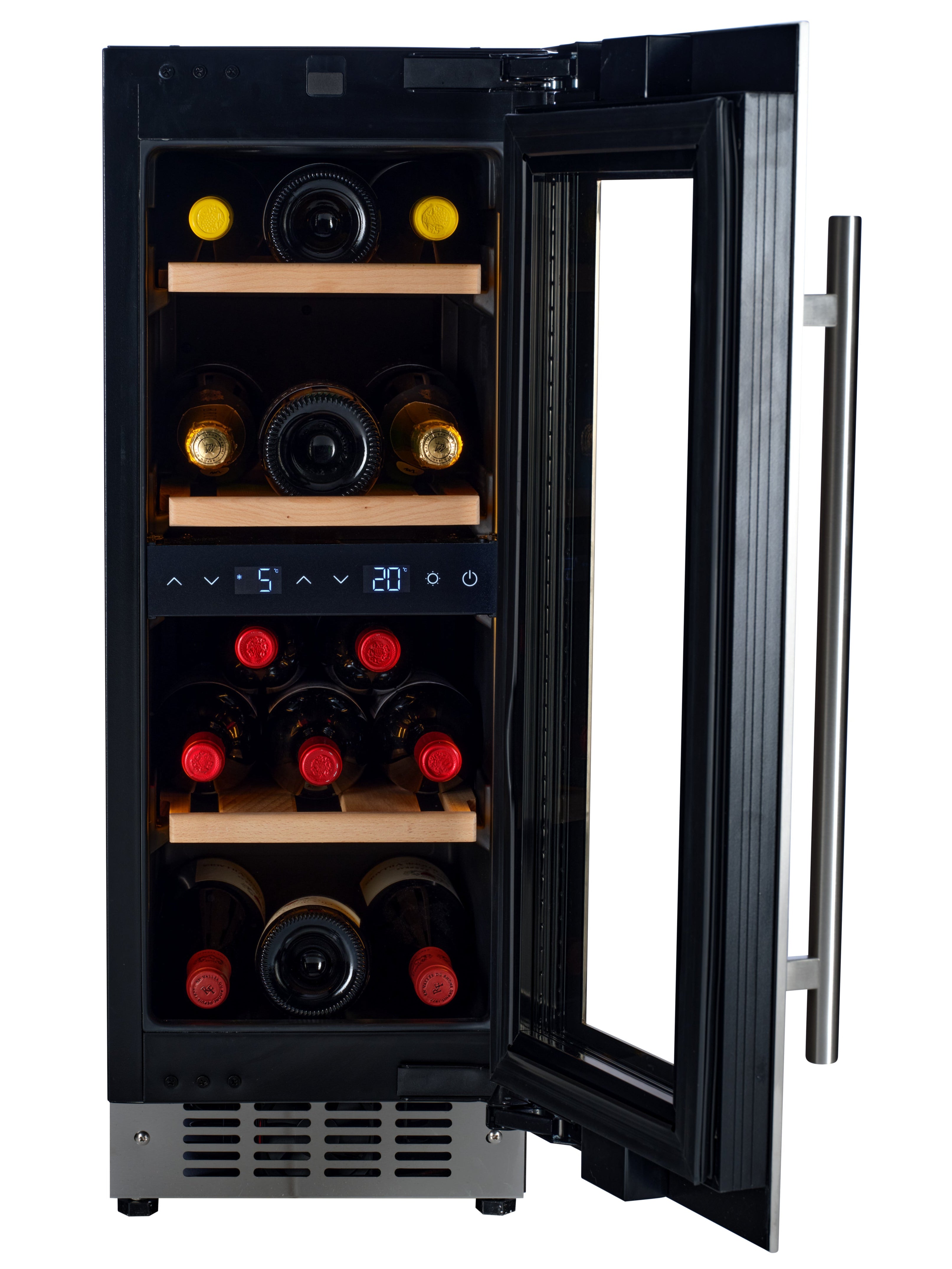 W18D-SSH - Dual Zone Wine Fridge - 18 Bottle - Stainless steel