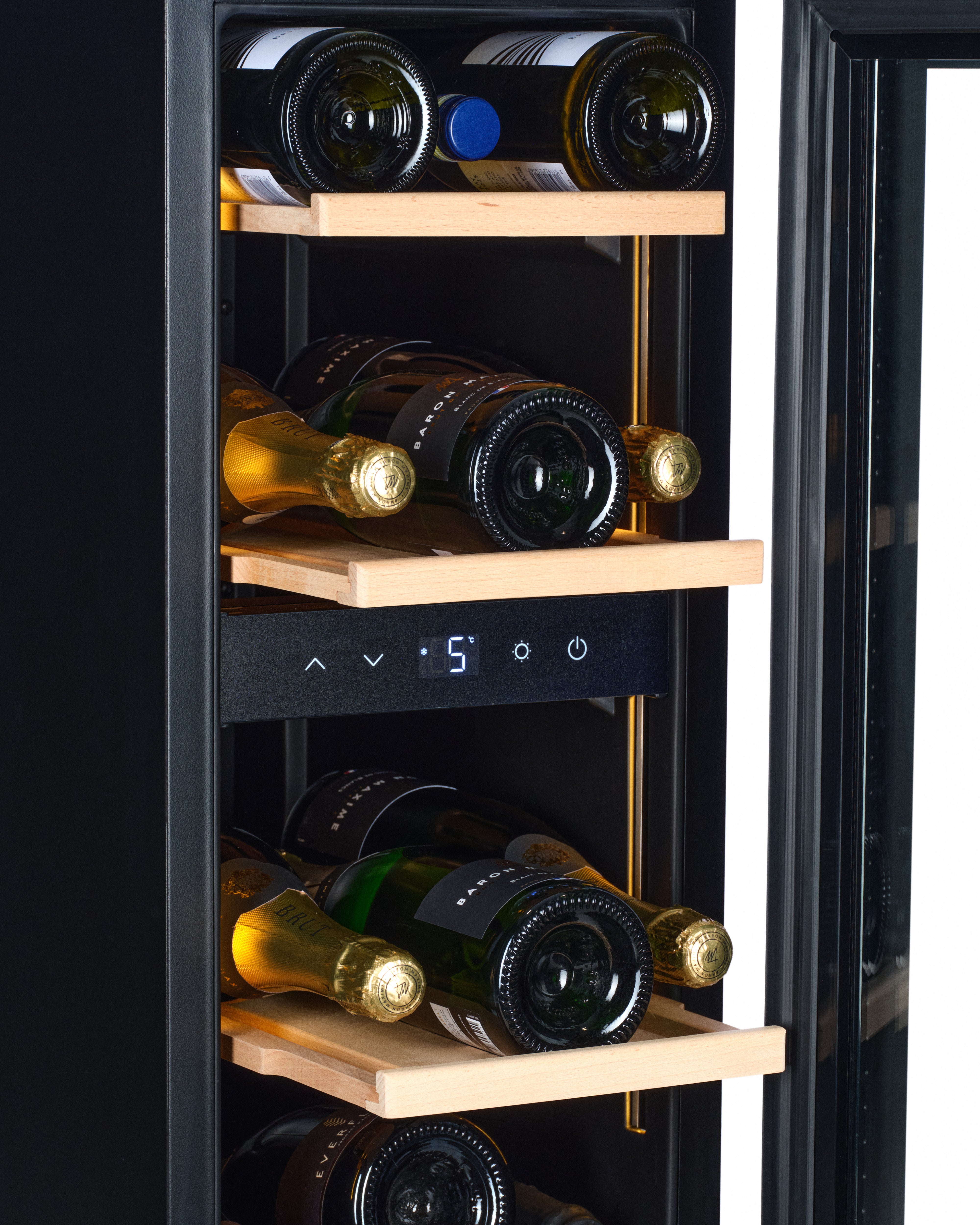 W18S-SSH - Single Zone Wine Fridge - 18 Bottle - Stainless steel