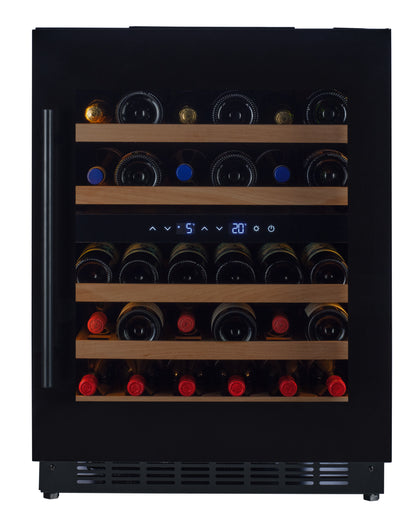 W34-BH - Wine Fridge - 36 Bottle - Black Glass