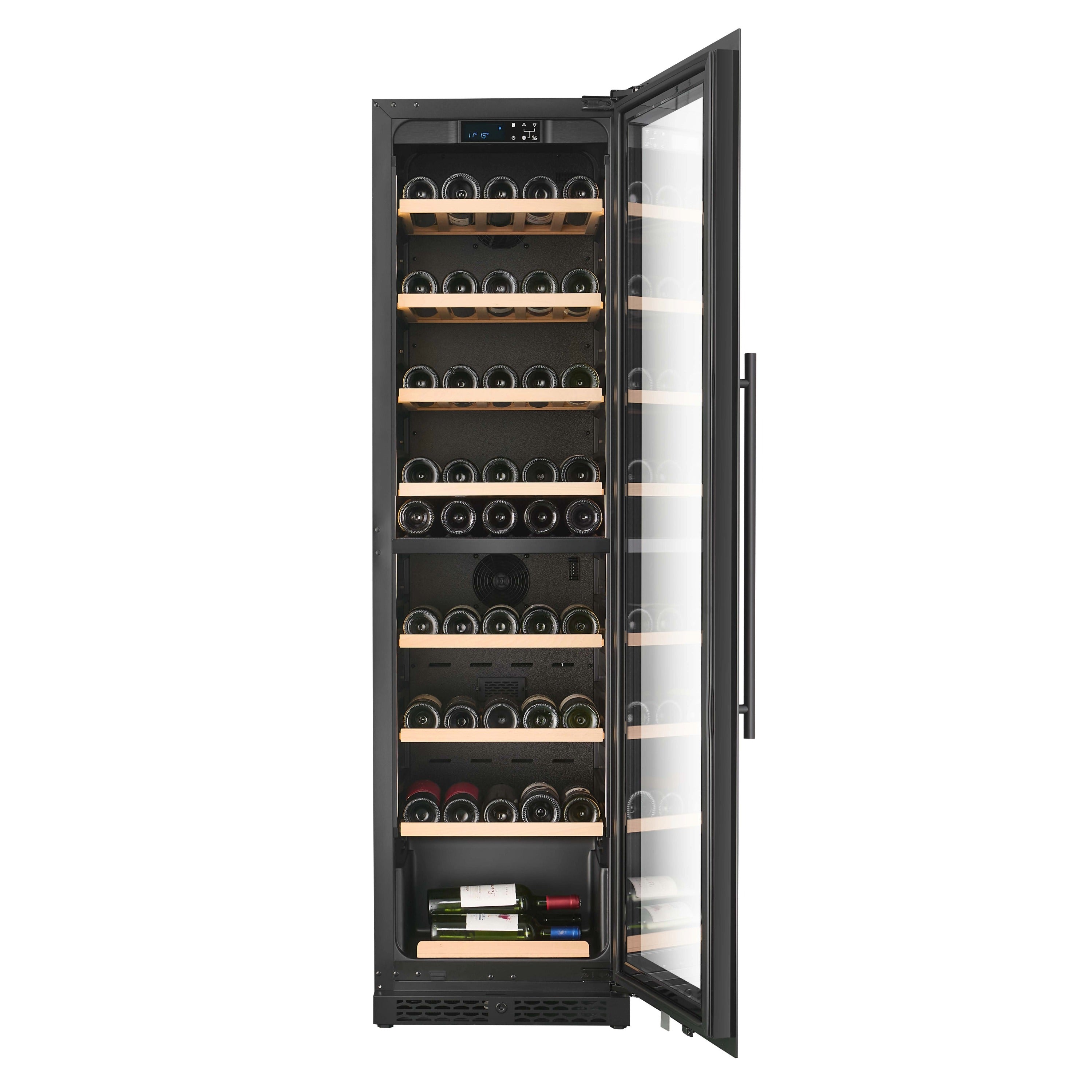 W75D-BLACK - 71 bottle Wine Fridge