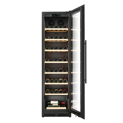 W82S-BLACK - 74 bottle Wine Fridge