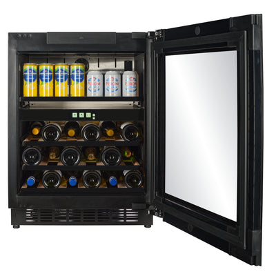 WBV36PANEL-TO - Panel Ready Beverage Centre - 22 Bottle/44 Cans - Push2open