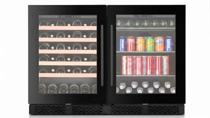 WBV46S-BLACK - Wine & Beverage Combination